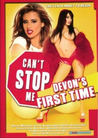 Movie poster for Can't Stop Me: Devons First Time (2002)