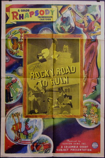 Movie poster for The Rocky Road to Ruin (1943)