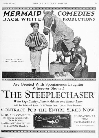 Movie poster for The Steeplechaser (1922)