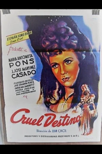 Movie poster for Cruel destino (1944)