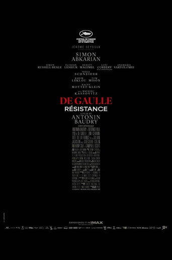 Movie poster for De Gaulle: Résistance (2026)