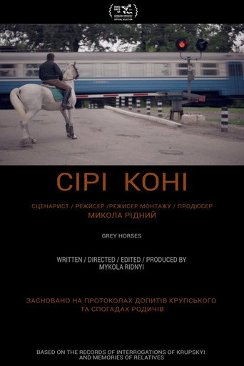 Movie poster for Grey Horses (2016)