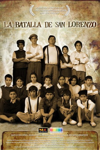 Movie poster for The Battle of San Lorenzo (2009)