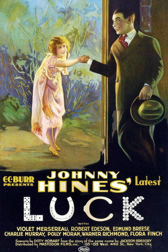 Movie poster for Luck (1923)