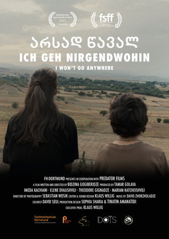 Ich geh nirgendwohin poster