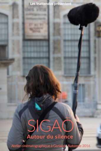 SIGAŌ, about silence poster