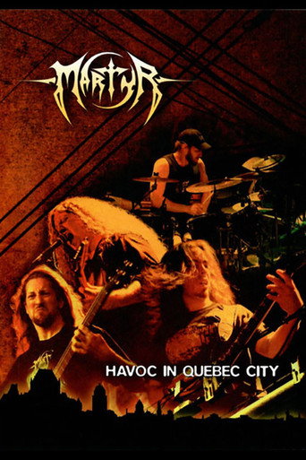 Movie poster for Martyr - Havoc in Quebec City (2008)