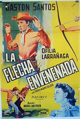 Movie poster for La flecha envenenada (1957)