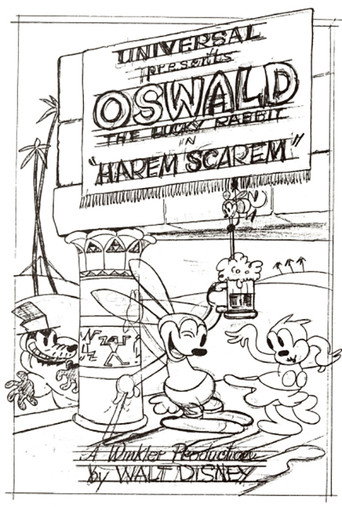 Movie poster for Harem Scarem (1928)