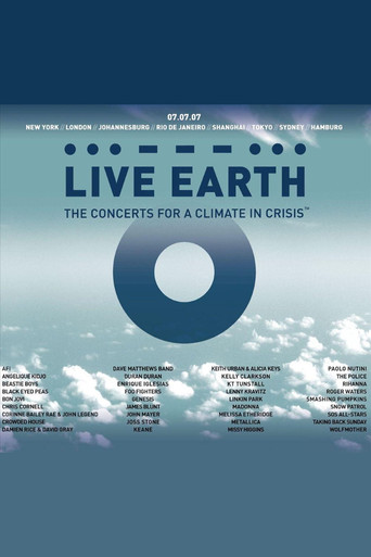 Live Earth: A Concert for a Climate in Crisis poster