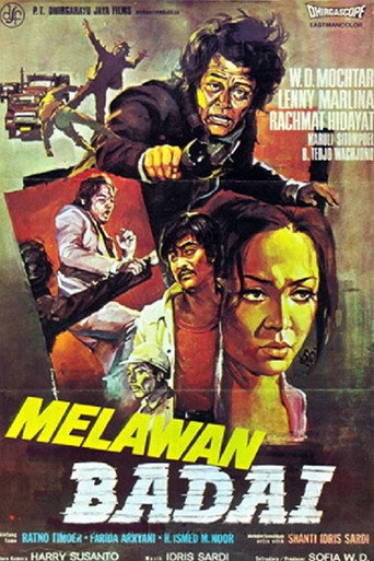 Movie poster for Fighting the Storm (1974)