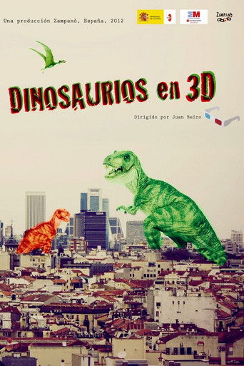 Dinosaurios en 3D poster