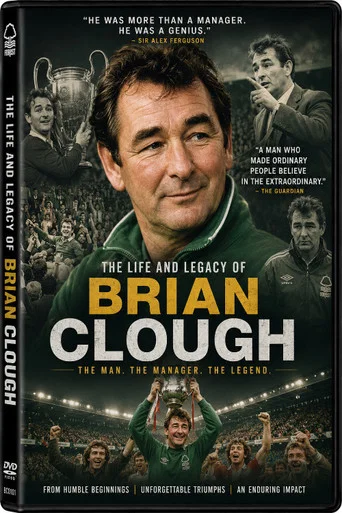Movie poster for The life and legacy of Brian Clough (2025)