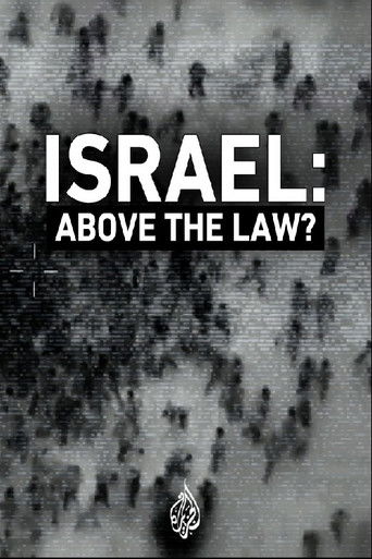 Israel: Above the Law? poster
