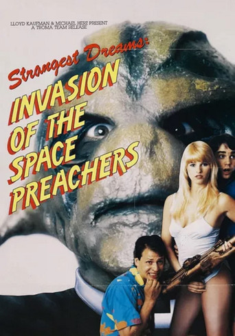 Movie poster for Invasion of the Space Preachers (1990)