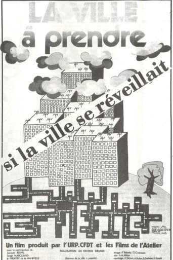 La ville à prendre poster