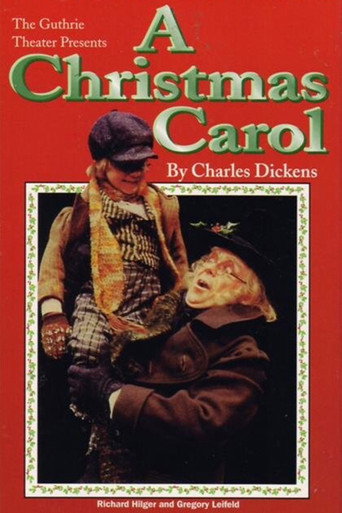 Movie poster for The Guthrie Theater Presents A Christmas Carol (1982)