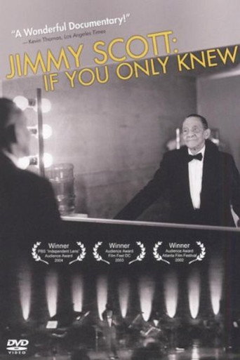 Movie poster for Jimmy Scott: If You Only Knew (2002)