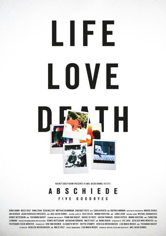 Movie poster for Abschiede (2011)