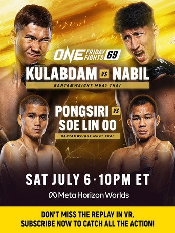 Movie poster for ONE Friday Fights 69: Kulabdam vs. Anane (2024)