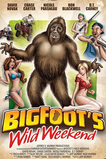 Movie poster for Bigfoot's Wild Weekend (2012)