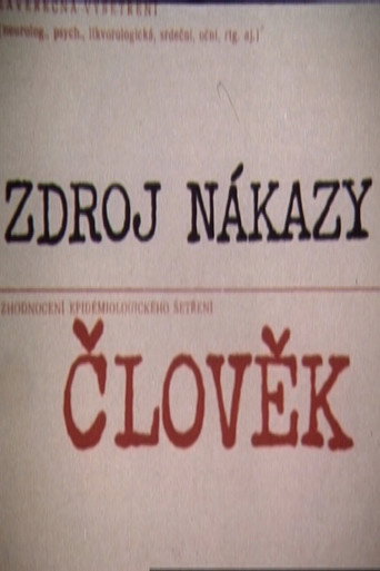 Movie poster for Zdroj nákazy: Člověk (1985)