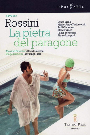 Movie poster for La Pietra del paragone - Rossini (2007)