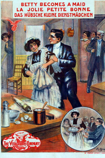 Movie poster for Betty Becomes a Maid (1911)