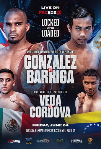 Movie poster for Jonathan Gonzalez vs. Mark Anthony Barriga (2022)
