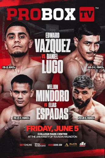 Movie poster for Edward Vazquez vs. Daniel Lugo (2026)