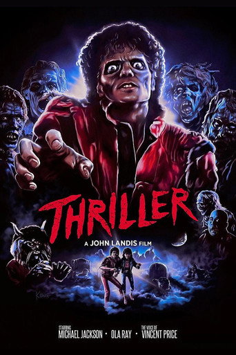 Movie poster for Michael Jackson's Thriller (1983)