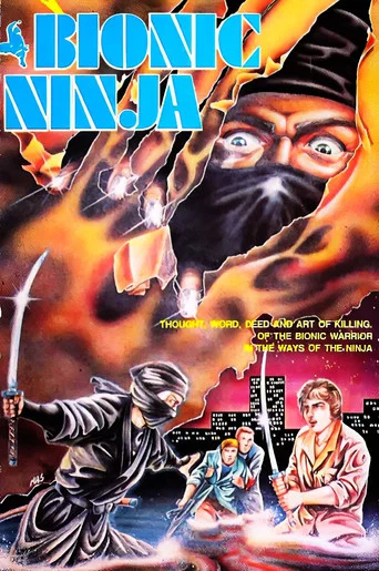 Movie poster for Bionic Ninja (1986)