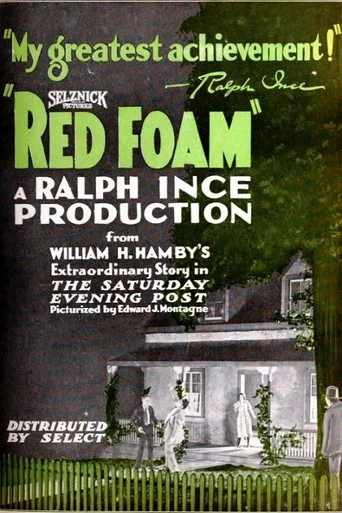 Movie poster for Red Foam (1920)