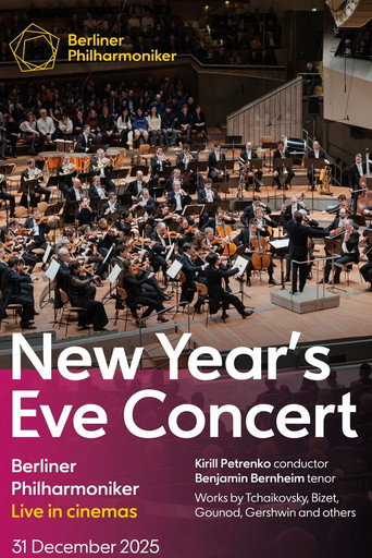 Movie poster for Berliner Philharmoniker: New Year’s Eve Concert 2025 (2025)