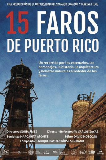 Movie poster for 15 Faros de Puerto Rico (2015)