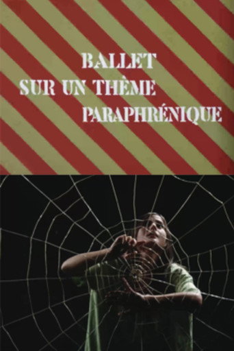 Movie poster for Ballet on a Paraphrenic Topic (1962)