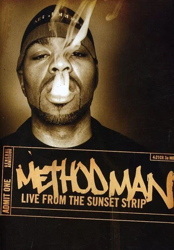 Movie poster for Method Man: Live from the Sunset Strip (2007)