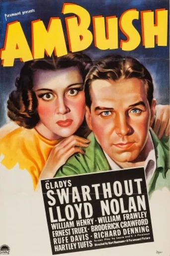 Movie poster for Ambush (1939)
