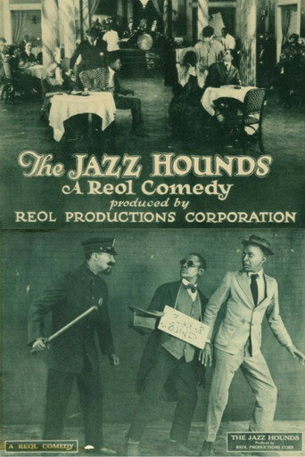 Movie poster for The Jazz Hounds (1921)