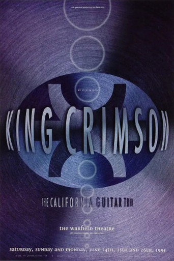Movie poster for King Crimson - Live at the Warfield Theatre 1995 (2015)