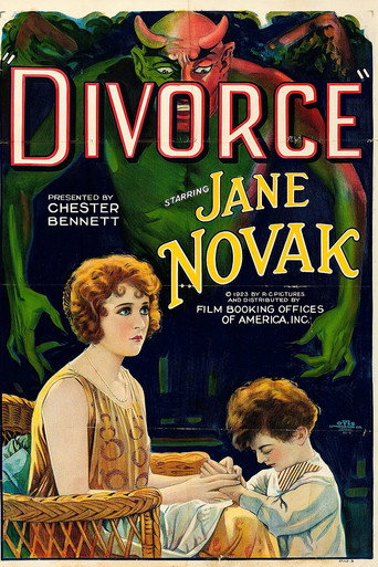 Movie poster for Divorce (1923)