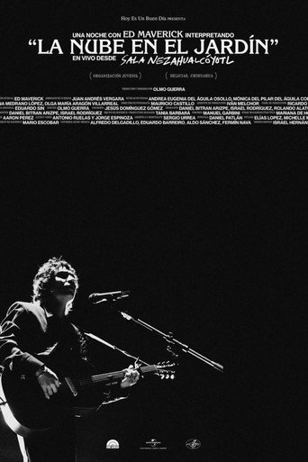 Movie poster for Ed Maverick: La nube en el jardín en vivo desde la Sala Nezahualcóyotl (2025)