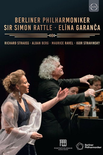Movie poster for Berliner Philharmoniker: Sir Simon Rattle & Elina Garanca in Baden-Baden (2018)