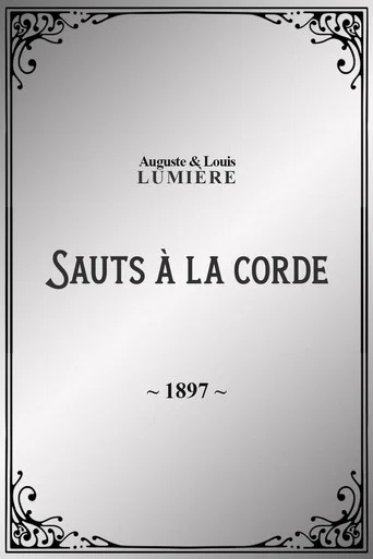 Movie poster for Sauts à la corde (1897)