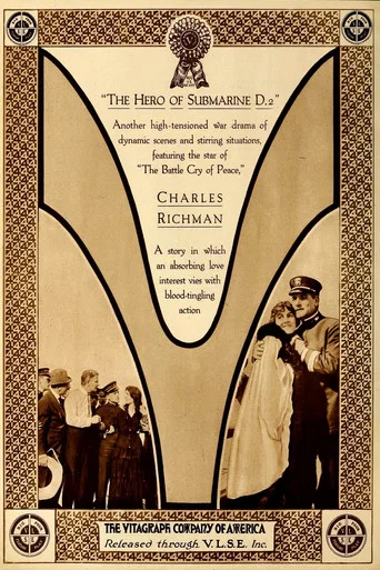 Movie poster for The Hero of Submarine D-2 (1916)