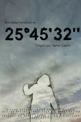 Movie poster for 25° 45′ 32″ (2024)