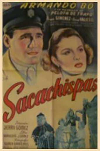 Movie poster for Sacachispas (1950)