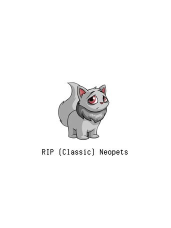 Movie poster for RIP (Classic) Neopets (2020)