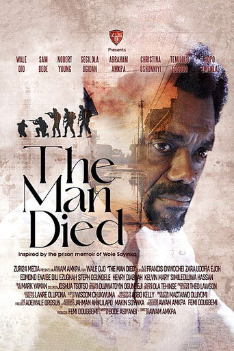 The Man Died poster