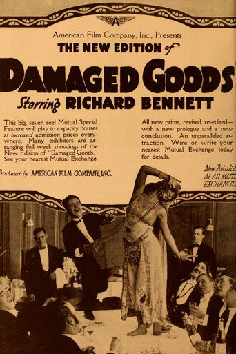 Movie poster for Damaged Goods (1914)